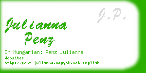 julianna penz business card